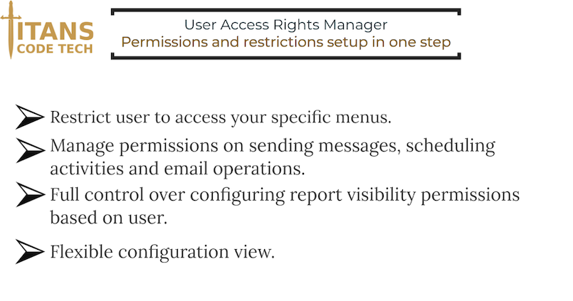 Users Access Rights Manager